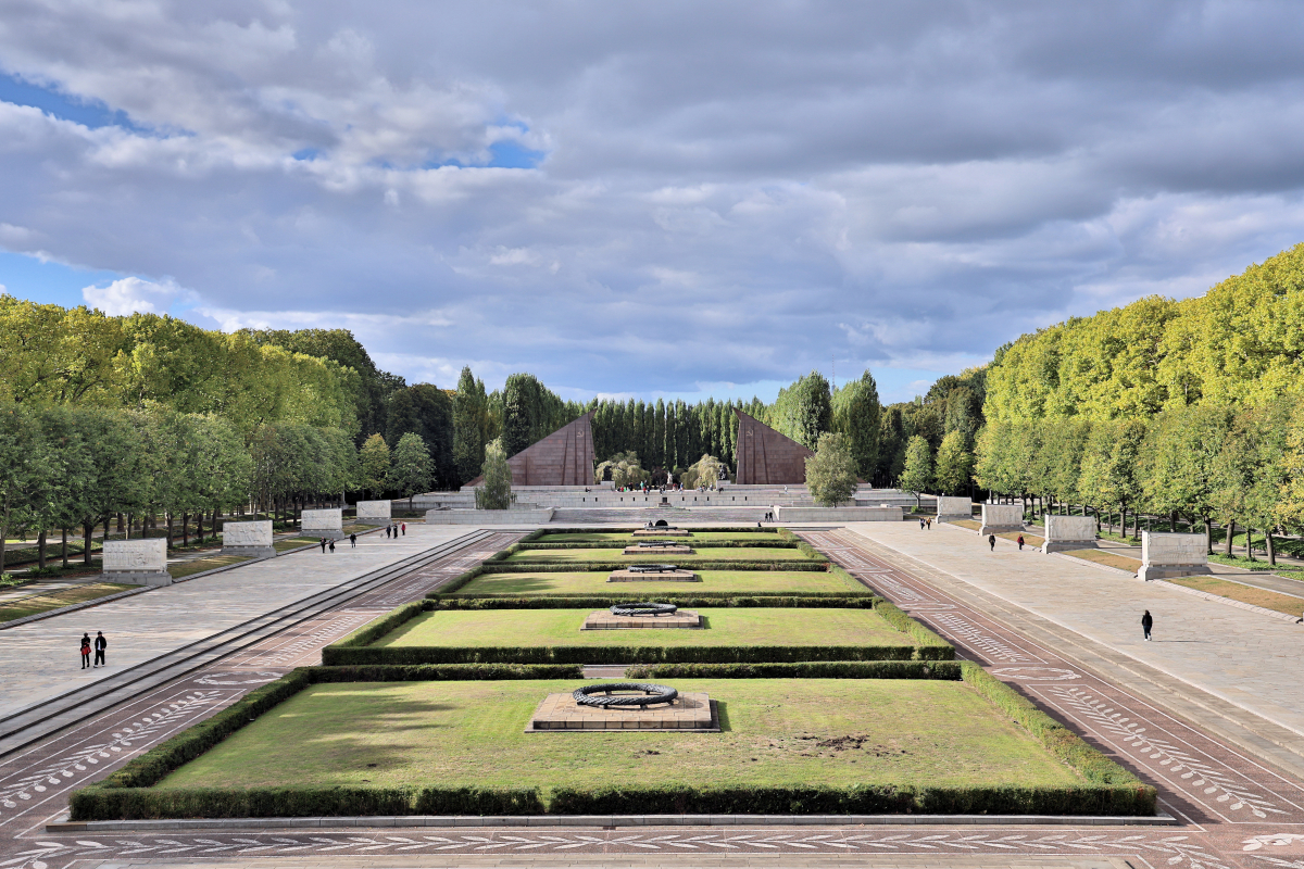 Blick vom Sowjetisches Ehrendenkmal