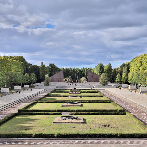 Blick vom Sowjetisches Ehrendenkmal