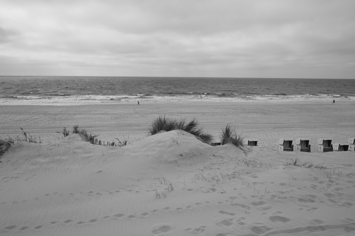 Strand in Westerland auf Sylt