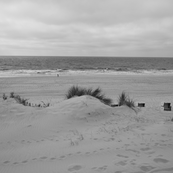 Strand in Westerland auf Sylt