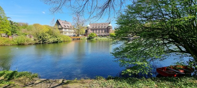 Blick auf Schloss Wittringen