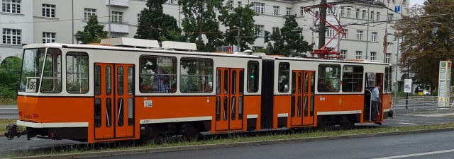Alte Straßenbahn